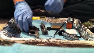 Cleaning Moms Sig Sauer P238 PART 1 [upl. by Moorefield]