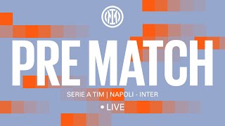 NAPOLI  INTER 🔴 LIVE PRE MATCH on INTER TV ⚫🔵 [upl. by Onitnerolf]