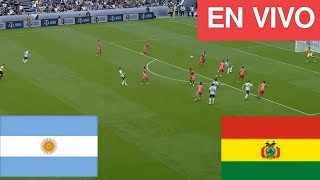 🔴Argentina vs Bolivia EN VIVO 🔴 Eliminatorias PES 21 Video Simulation And Live Score [upl. by Nolat]