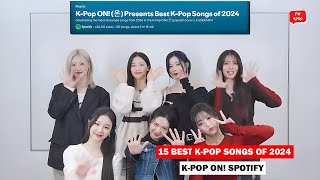 BABYMONSTER quotplacesquot 2 songs on SPOTIFY KPOP ON in list of 15 Best KPop Songs of 2024 [upl. by Younger926]