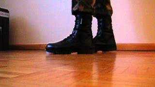 Army Boots stomping something [upl. by Rikki442]