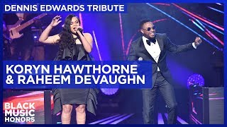 Koryn Hawthorne amp Raheem DeVaughn  Black Music Honors [upl. by Attenauq]