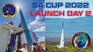 Spaceport America Cup 2022  Launch Day 2 [upl. by Vaules643]