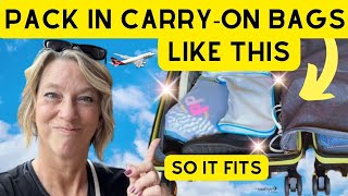 Tips to Organize Your Carry On Bag So That All Essentials Fit [upl. by Ettereve293]