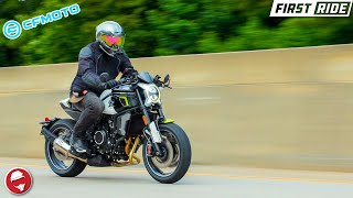 2022 CF Moto 700 CLX Sport  First RIde [upl. by Tallula]