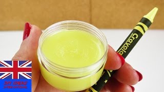 Lemon Wax Lip Balm  Make your Own Fruity Lip Balm [upl. by Nnaeiluj836]