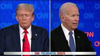 Malarkey  Biden rejects Trump claim on international wars [upl. by Ahsatniuq]