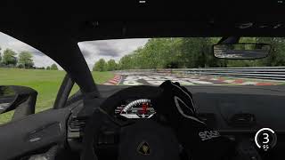 LAMBORGHINI HURACAN PERFORMANTE  CRASH BECAUSE OIL SPILL ON TRACK LOST TRACTION  ASSETTO CORSA [upl. by Eul117]