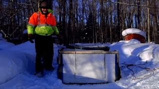 Putting a Floor in My Portable Ice Shanty [upl. by Krishna]