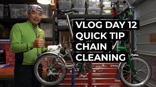 Quick tip on cleaning up your Bromptons chain [upl. by Lathan]