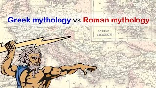 similarities AND differences between Greek and Roman Mythology [upl. by Ardussi]