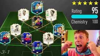 WORLDS FIRST 195 RATED FUT DRAFT  FIFA 20 [upl. by Merridie]