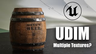 UDIM Textures in Unreal Engine 5 [upl. by Navak]