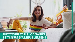 Comment nettoyer tapis canapés et tissus dameublement   Stanhome [upl. by Yekciv]