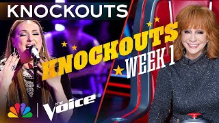 The Best Performances from the First Week of Knockouts  The Voice  NBC [upl. by Pembroke73]