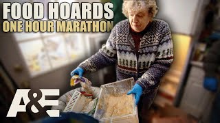 Hoarders Biggest FOOD Hoards  OneHour Compilation  AampE [upl. by Keelby594]