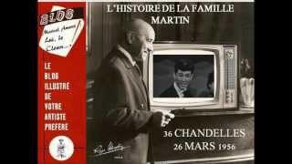 Marcel Amont  Lhistoire de la famille Martin  1956 [upl. by Anivle]