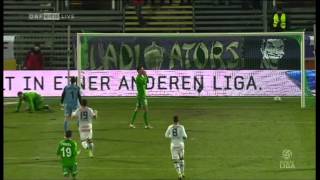 SV Mattersburg  FK Austria Wien 17032013 04 PHILIPP HOSINER [upl. by Lapides656]