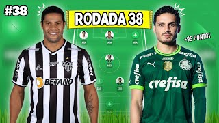 CARTOLA FC 2023 RODADA 38  TIME PARA MITAR E VALORIZAR DICAS [upl. by Bondy]