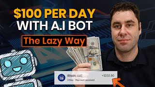 Lazy Way To Make Money Online With AI For Beginners In 2024 100Day [upl. by Kwarteng]