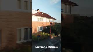 Leuven to Wallonia by bus [upl. by Ahsia]