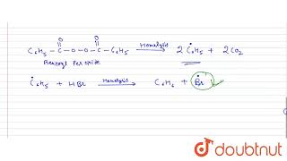 Addition of HBr to propene yields 2bromopropane while in the presence of benzoyl peroxide the [upl. by Nappie423]