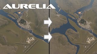 Major Map Changes  Cities Skylines  Aurelia 63 [upl. by Suivatnod]