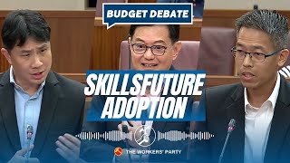 Parliamentary Exchange MP Jamus Lim MP Gerald Giam and DPM Heng Swee Kiat over SkillsFuture [upl. by Earej]