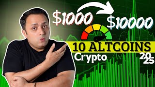 🤑 Top 10 Safest Crypto To 10x In Crypto Market By 202425 Bull Run 🚀 1000 Pump In These Altcoins 🚨 [upl. by Esma]