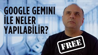 Google Gemini ile Kod Bilmeden Ücretsiz Yapay Zeka Uygulaması Geliştirin ⚡️💬 [upl. by Kipp]