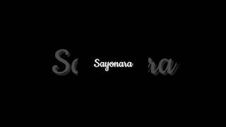 Sayonara demonslayer youtubeshorts fy sad anime cuteshorts chorei naoflopa new [upl. by Barby475]