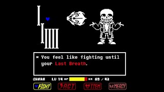 I beat Last Breath Sans Phase 1 [upl. by Ahsasal]