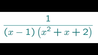 Descomposición en fracciones simples 3 [upl. by Yelik]