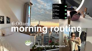 my 6 am fall morning routine  productive amp realistic 🌟 [upl. by Coleen]