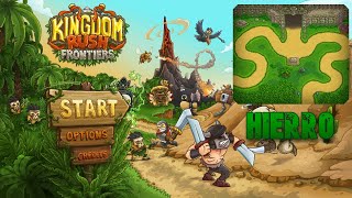 Kingdom rush frontiers  Hierro  Templo de Saqra [upl. by Grand]