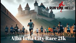 Alba Iulia City Race  Marea Alergare Națională unde sa unit trailul cu asfaltul [upl. by Benis802]