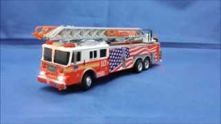 FDNY Ladder 10 Ten Truck als DCCar Funktionsmodell [upl. by Ardnosal464]