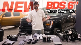 2123 Ford F150 BDS Suspension 6quot Snap Ring Coilover Lift Kit  Overview and Install [upl. by Eirol234]