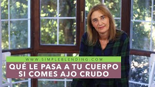 QUÉ LE PASA A TU CUERPO SI COMES AJO CRUDO  Beneficios del ajo crudo en la dieta [upl. by Naniac]