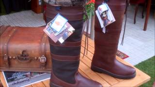 David from Dubarry shows off their famous Galway Boots [upl. by Puglia]