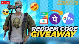 Free Fire Live Redeem Code Giveaway 🤑  Play Free Fire Live and Win Redeem Code 🏆🤑 fflive shorts [upl. by Cavallaro]