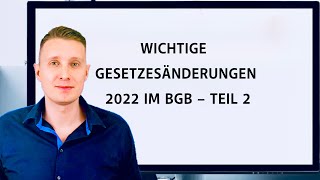 Neuer Sachmangelbegriff nach § 434 BGB neues Kaufrecht 2022 – Gesetzesänderungen 2022 im BGB [upl. by Salamanca580]