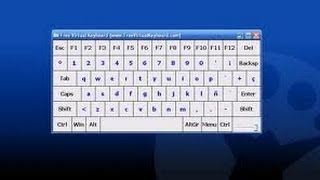 como descargar teclado virtual para pc [upl. by Netti]