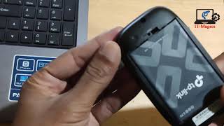 How to factory reset tp link 4G mobile router password [upl. by Manda]