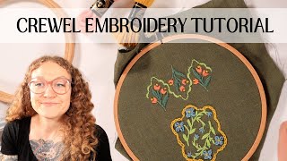 Intro to Crewel Embroidery [upl. by Troc847]