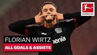 Florian Wirtz  All Goals And Assists [upl. by Eirual]