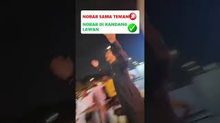 Fans Indo Nobar Sendirian Di Kandang Arab timnas pssi indonesia football [upl. by Rox672]