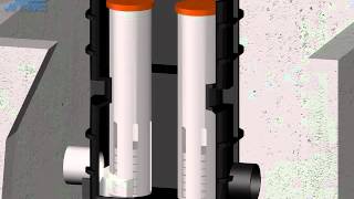 Jet 1500 Series BAT Media Residential Aerobic Wastewater Treatment Unit Process [upl. by Florry]