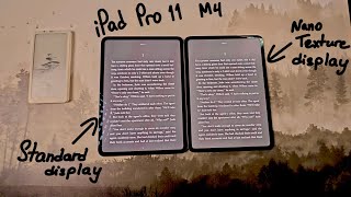 iPad Pro 11 nano texture display for reading ipad ipadpro [upl. by Hcahsem856]