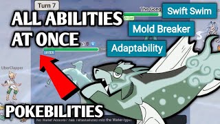 BASCULEGION CAN USE 3 ABILITIES AT ONCE IN POKEBILITIES [upl. by Leeth]